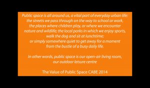 CABE quote on space