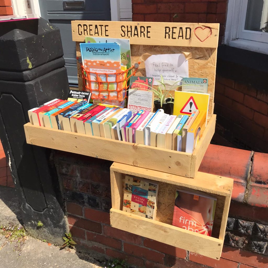 Community Library DIY box by We Make Places