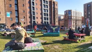 Baltic Green being used by residents